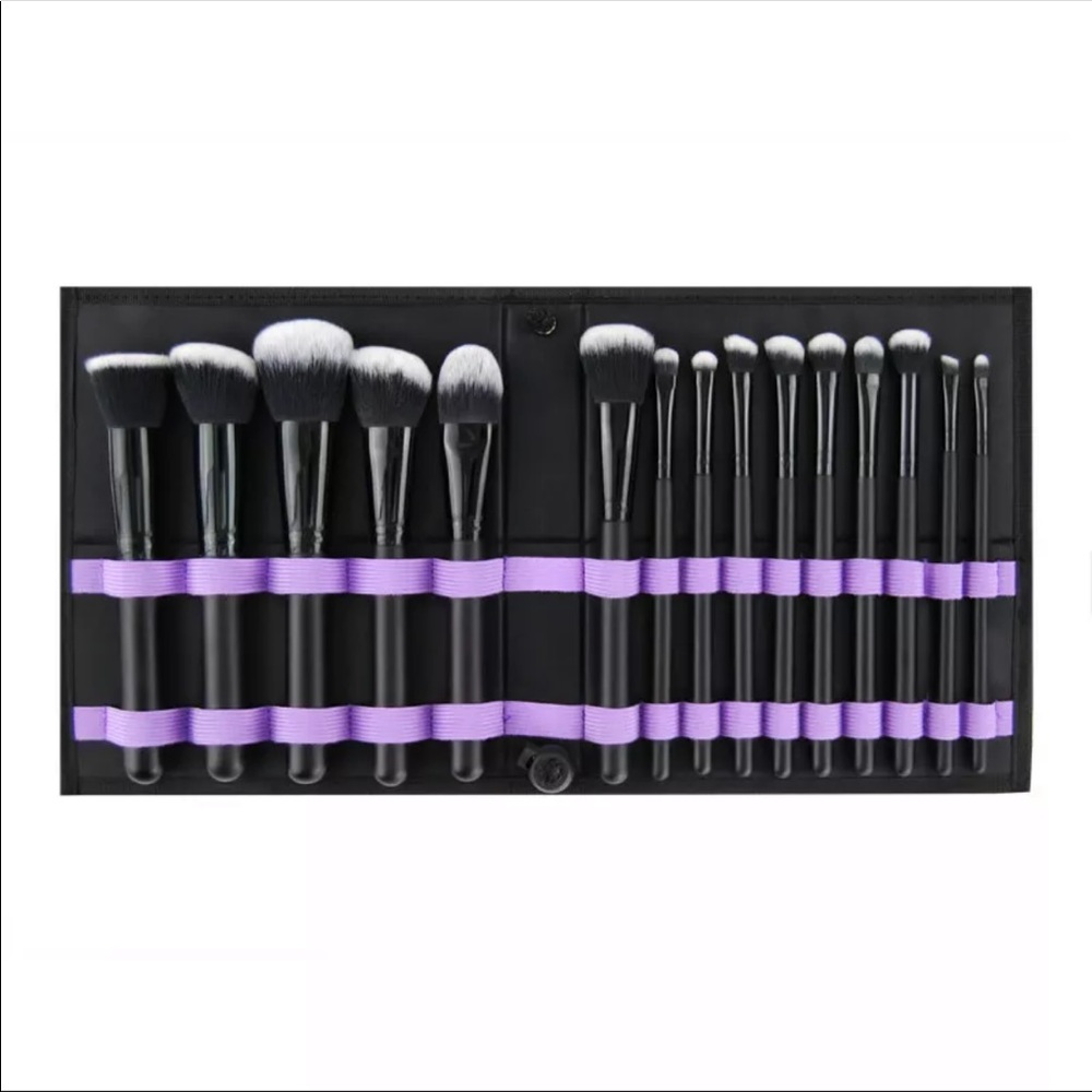 🔥 15Pc Makeup Brush Powder Brush With Bag🔥